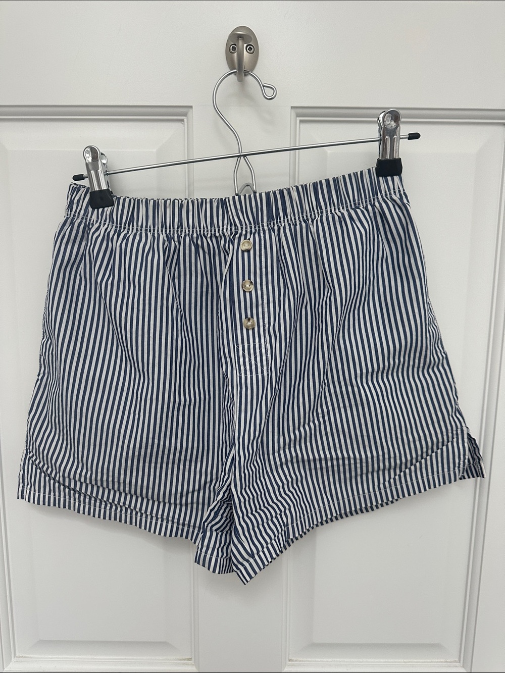 DONNI. Pop Stripe Cotton Boxers